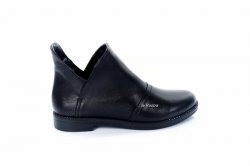 Черевики жіночі OLLi 7640 (весняно-осінні, чорний, шкіра)