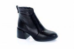 Черевики жіночі Sezar 7644 (весняно-осінні, чорний, шкіра)