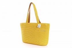 Сумка пляжна жіноча D & Bags 7836 (жовтий, текстиль)
