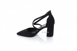 Туфлі жіночі Seastar 7313 (весна-літо-осінь, чорний, еко-замш)