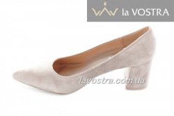 Туфлі жіночі Yes mile 7046 (весна-літо-осінь, бежевий, еко-замш)