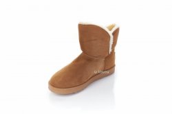 Уггі жіночі Kylie 3196 (зимові, Кемел, еко-замш)