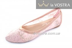 Балетки жіночі Sweet shoes 2239 (весна-літо-осінь, рожевий)