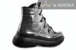 Черевики жіночі Weide 6847 (зимові, бронза, еко-шкіра)