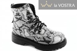 Черевики жіночі Weide 6855 (зимові, снейк, еко-шкіра)