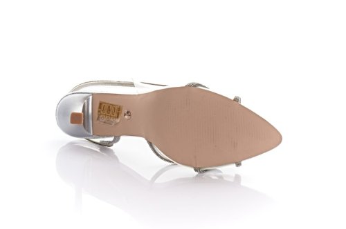 Босоножки женские Seastar 10435 (летние, серебряные, силиконовые)