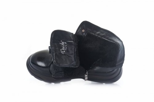 Черевики жіночі Weide 8996 (зимові, чорний, еко-шкіра)