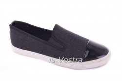 Сліпони жіночі Weide 3870 (весна-літо-осінь, чорний)
