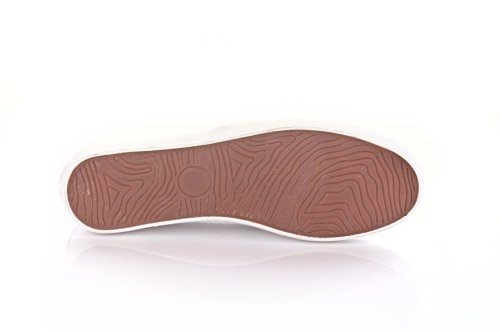 Слипоны женские Lucky shoes 11252 (весенне-летние, серые, эко-кожевенные)