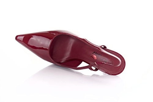 Слінгбеки жіночі Seastar 11236 (весняно-літні, бордові, еко-лакові)