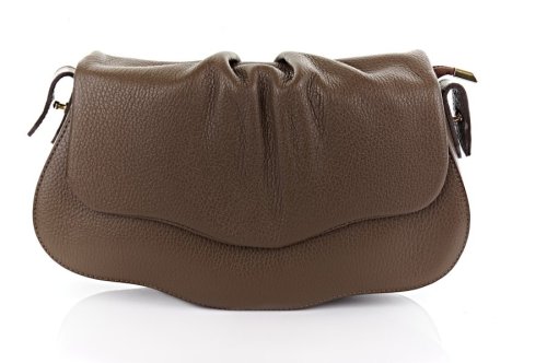 Сумка жіноча Moranti 10838 (коричнева, шкіряна)