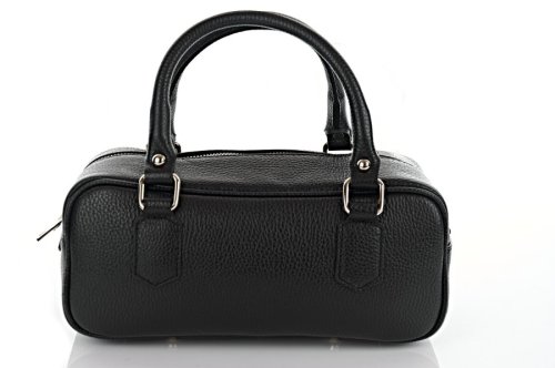 Сумка жіноча Moranti 10843 (чорна, шкіряна)