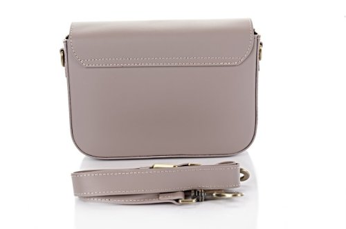 Сумка жіноча Moranti 10851 (капучінова, шкіряна)