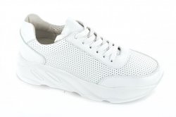 Кросівки жіночі Eny Lee 5500 (весняно-осінні, білий, шкіра)
