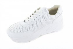 Кросівки жіночі Eny Lee 5500 (весняно-осінні, білий, шкіра)