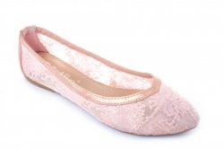 Балетки жіночі Sweet shoes 2239 (весна-літо-осінь, рожевий)
