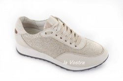 Кросівки жіночі Eny Lee 5873 (літо, бежевий, шкіра)