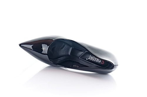 Туфлі жіночі Seastar 10701 (весняно-осінні, чорні, еко-лакові)