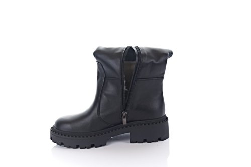 Чоботи жіночі Steffe 10547 (зимові, чорні, шкіряні)