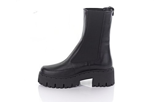 Черевики жіночі EDAN 10578 (зимові, чорні, шкіряні)