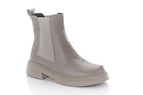 Черевики жіночі EDAN 10540 (зимові, капучинові, шкіряні)