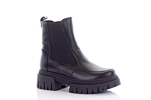 Черевики жіночі EDAN 10629 (зимові, чорні, шкіряні)
